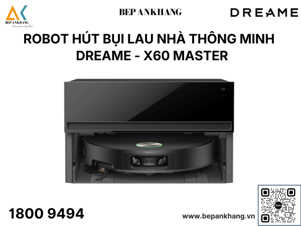 Robot hút bụi lau sàn chuyên dụng Dreame X60 Master